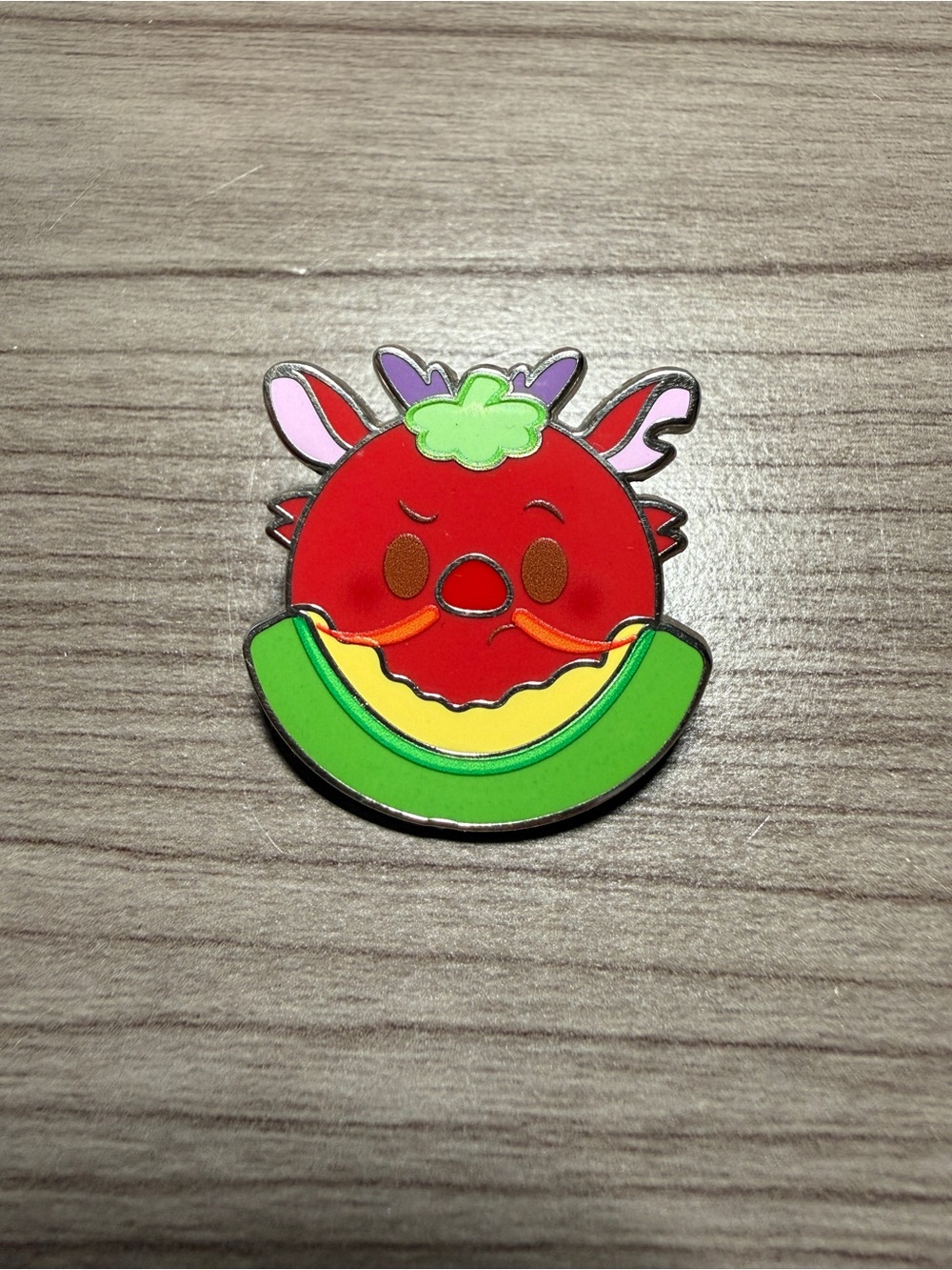 Disney Pins Mushu Celery Boat with Tomato